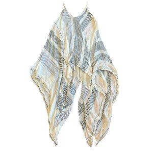 Michael Stars Spaghetti Strap Flowy Dress Beach Cover Up Swim One Size Womens